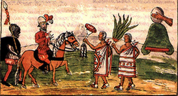 Presagios De La Llegada De Los Conquistadores A México Biblioteca De