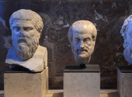 Platón, Aristóteles y Sócrates