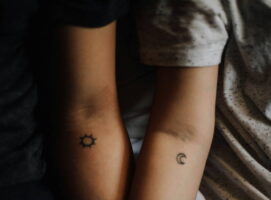 Tatuaje sol y luna
